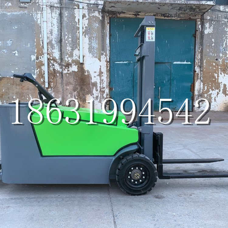 汉川市小型电动叉车1吨2吨步行站驾式电瓶堆高充电装卸车液压升降车铲车
